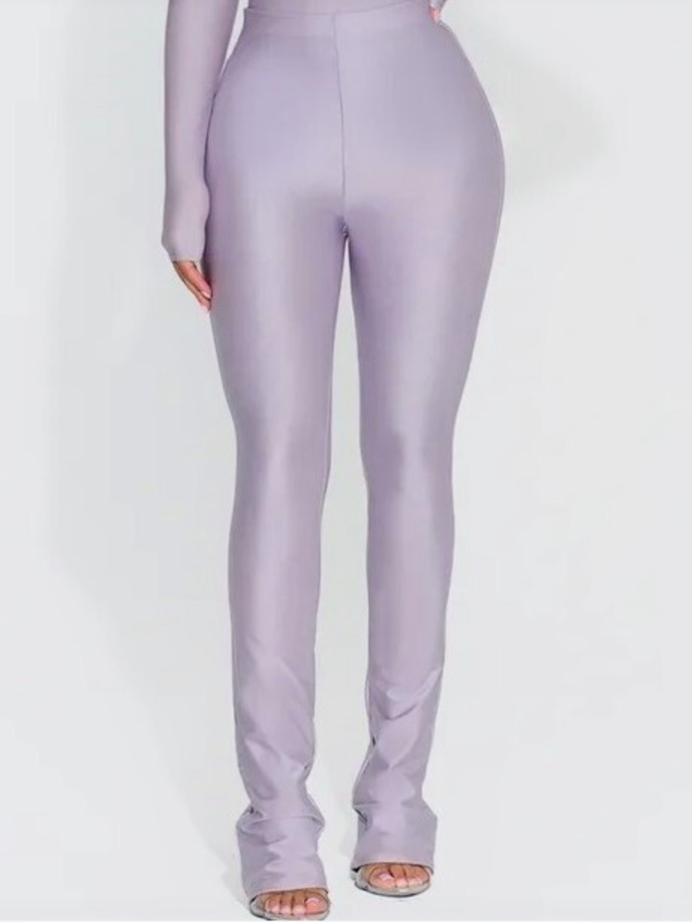 Naked Wardrobe U Get The Boot Pants in Color Lavender Size Medium